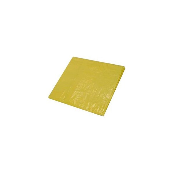 Harpster Of Philipsburg Light Duty Tarp, High Visibility Yellow, High-Density Polyethylene - Y6X20