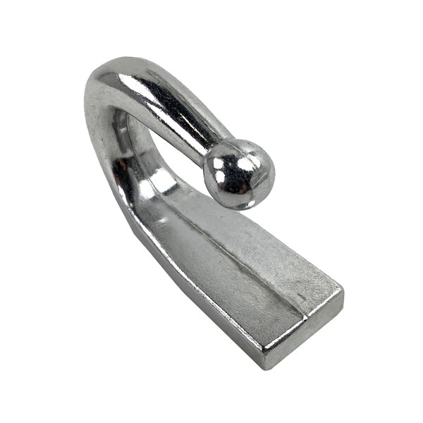 Buyers Products Aluminum Weld-On Tarp Hook, 3-1/4 Inch Length - B2447WAL
