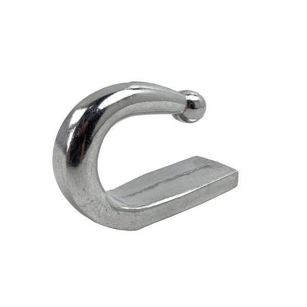 Buyers Products Aluminum Weld-On Tarp Hook, 3-1/4 Inch Length - B2447WAL