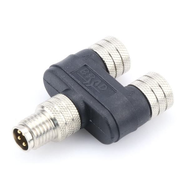 Molex Y SPLITTERM8 MALE TO(2)M8 FEM - 1200890033