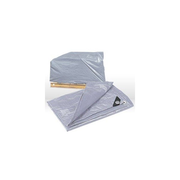 Kotap Super Duty Tarp, Silver, Plastic - TRS1016
