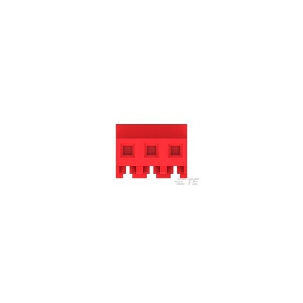 Te Connectivity 03P MTA156 CONN ASSY 22AWG RED - 3-640433-3