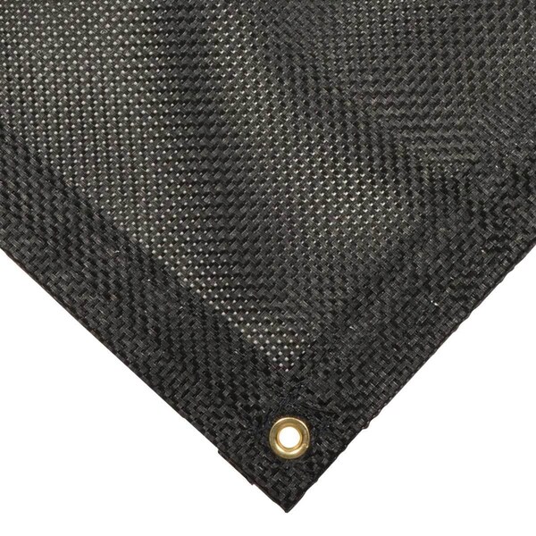 Gemplers Mesh Tarp, 6.2, Black, Vinyl-Coated Polyester - MBT-22-04-1012