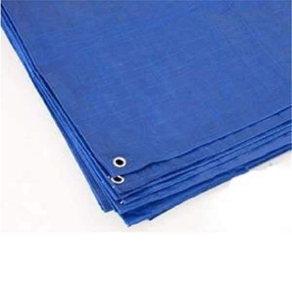 Gan Eden 17430 10 ft. x 12 ft. Reinforced Rip-Stop Polyethylene Tarps - Blue - GA2970834