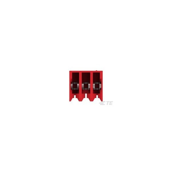 Te Connectivity 03P MTA100 CONN ASSY 22AWG RED - 3-640440-3
