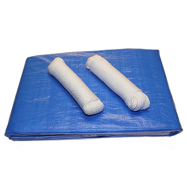 Propac Tarp, 20 ft x 25 ft, 5 mil, Royal Blue, UV Resistant - S3013