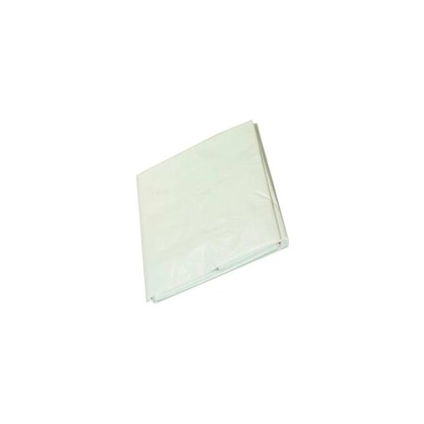 Harpster Of Philipsburg Medium Duty Tarp, White, High-Density Polyethylene - W25X45