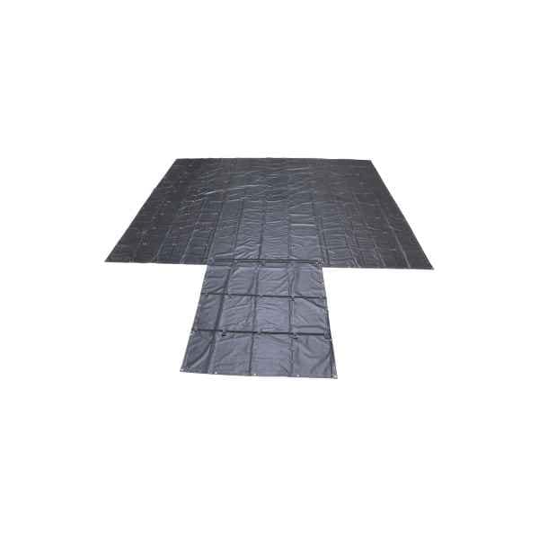 Us Cargo Control Heavy Duty Tarp, Black, PVC Coated Polyester - HLT24188-BLK