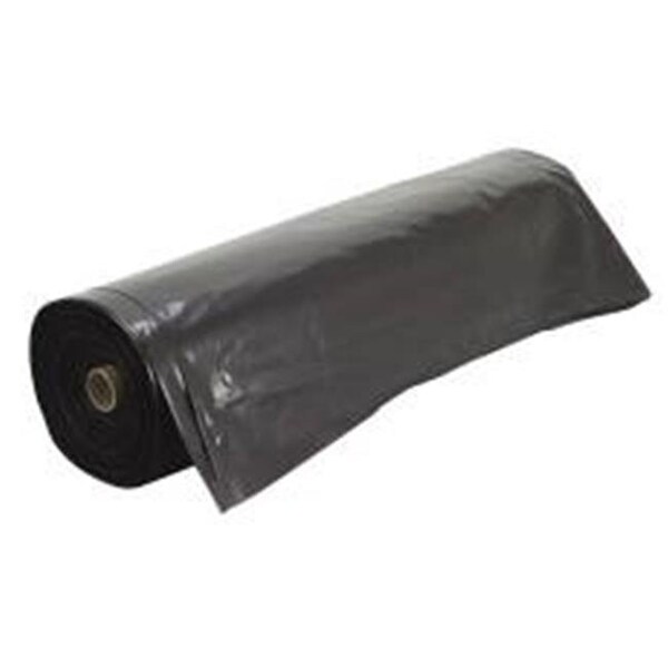 Thermwell Products 10 ft x 25 ft Black, Plastic - 881301