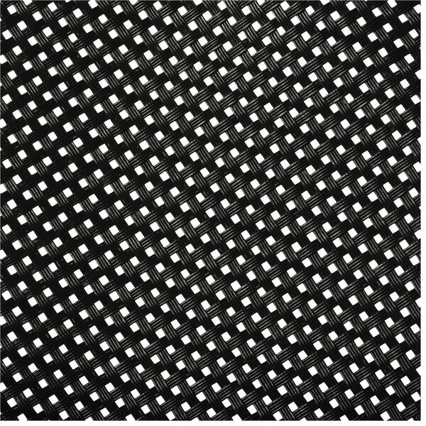 Gemplers Mesh Tarp, 38.4 ft x 8.5 ft, 8.5, Black, Vinyl-Coated Polyester - MBT-22-04-0812