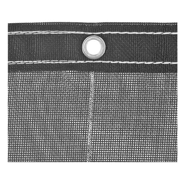 Backseat 5.00 x 12.00 ft. Black Mesh Tarp - BA3707277