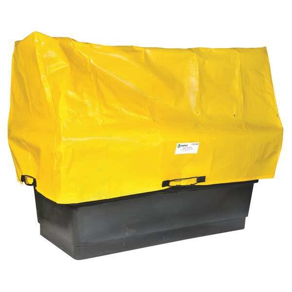 Enpac Tarp Cover, 82 1/4 in x 45 1/2 in x 44 in, 44 in, Yellow, HDPE - 5275-TARP