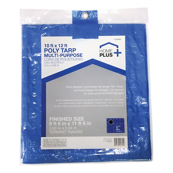 Home Plus Standard Duty Tarp, Green - P1012-88W
