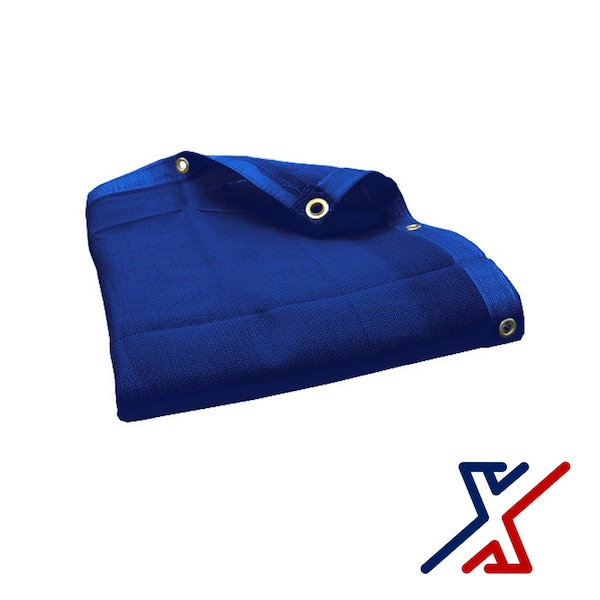 X1 Tools Heavy Duty Tarp, 20 ft x 24 ft, Blue - X1T-CAN-MES-BLU-2420