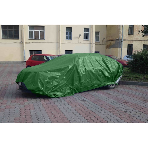 Boen Heavy Duty Tarp, 10 ft x 20 ft, 8Mil, Green, Polyethylene (PE) - GT-1020