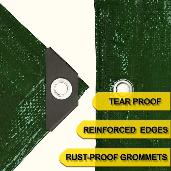 Boen Heavy Duty, 16 Mil, Thick Tarp, 6 x 20 ft - HGT-620