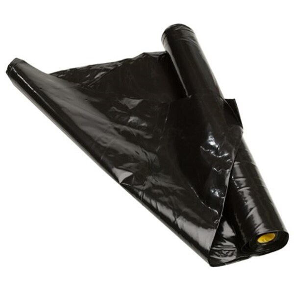 Warp Brothers 12 x 100 ft 3 m Black Sheeting - PC12B