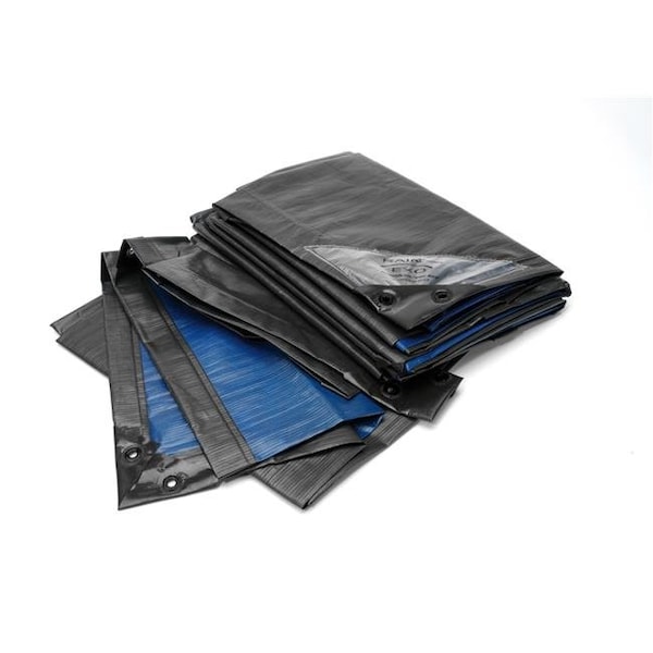 Bio Green Heavy Duty Tarp, Blue - RX-150-30X50-GB