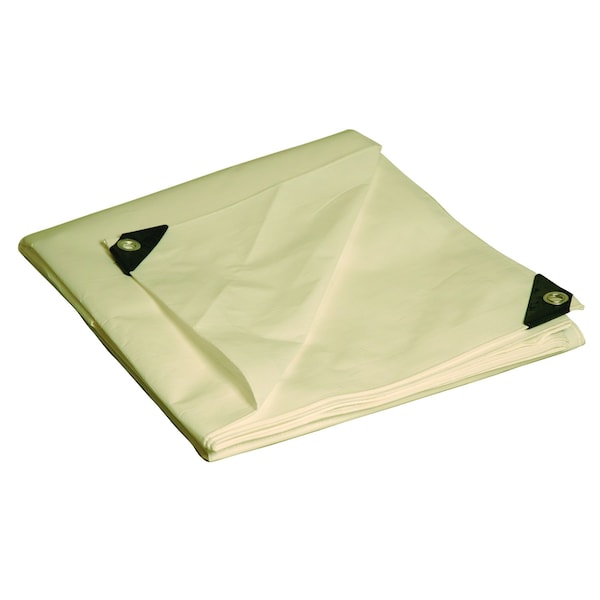 Dry Top Heavy Duty Tarp, 8 ft x 10 ft, White - 30810