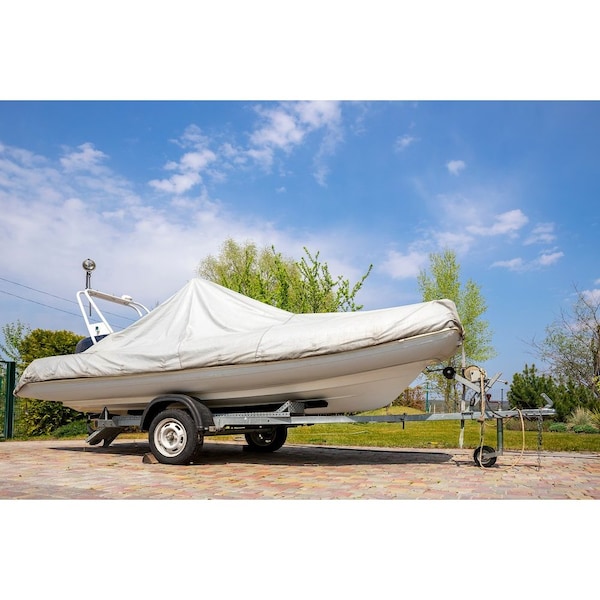 Boen Heavy Duty Tarp, 10 Mil, 12 ft x 25 ft Wht - WT-1225