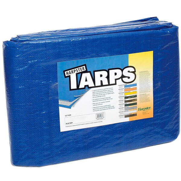 Harpster Of Philipsburg Tarp, 10 ft x 10 ft, 5, Blue - B10X10