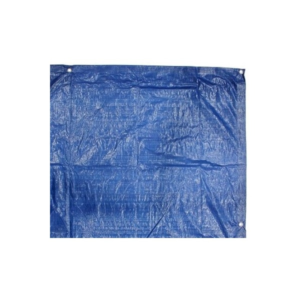 The Brush Man Tarp, Blue, Polypropylene - TARP 30X50BLU