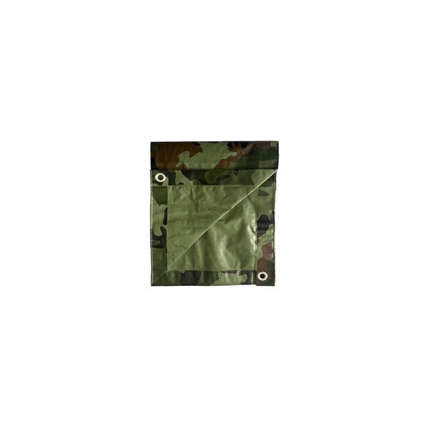 Itm Co. Ltd Storage Tarp Cover, Camouflage, 6 x 8-Ft. - MD-GT-CG-0608