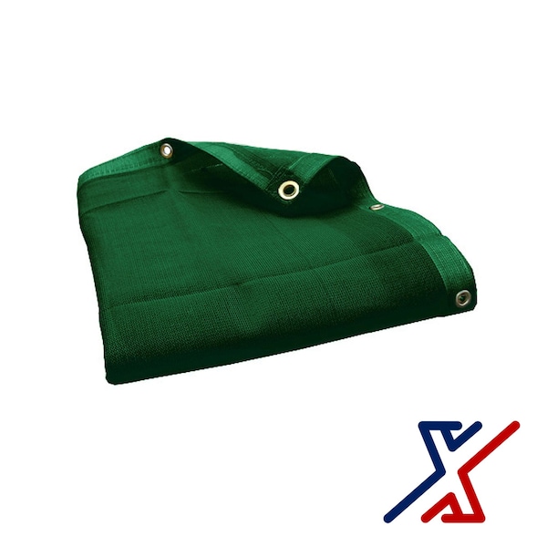 X1 Tools Heavy Duty Tarp, 30 ft x 16 ft, Green - X1T-CAN-MES-GRE-1630