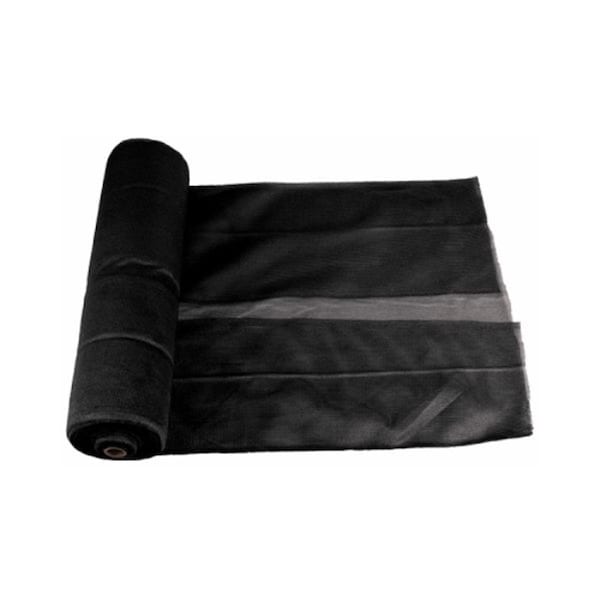 Volm Companies 6 x 150 ft. Sun Shade Tarp Cover, Black - 118726