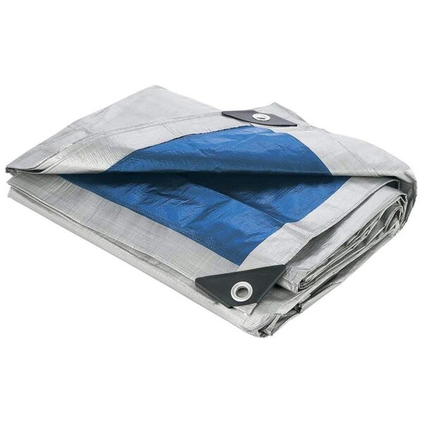 Greengrass 20 ft x 30 ft Tarp, Blue - GR2527847