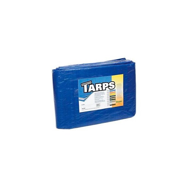 Harpster Of Philipsburg Light Duty Tarp, Blue, High-Density Polyethylene - B50X100