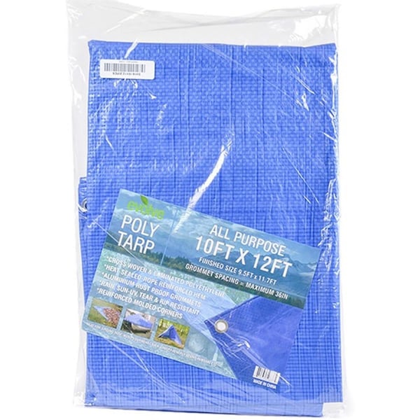 Gdb EV-10X12 10 x 12 ft. 3.5 Mil Evolve All Purpose Blue Poly Tarp - 443098