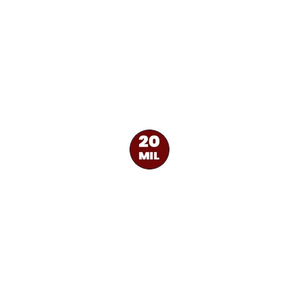 Core Tarps Heavy Duty Tarp, 12 ft x 12 ft, 20 Mil, Maroon, Polyethylene - CT-707-12X12