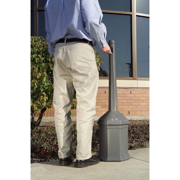 Commercial Zone Products Smoker's Outpost Site Saver, Gray - 710303