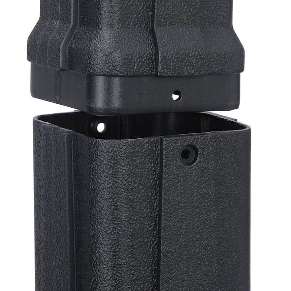 Global Industrial Black Outdoor Ashtray, 5 Gallon - 245133BK