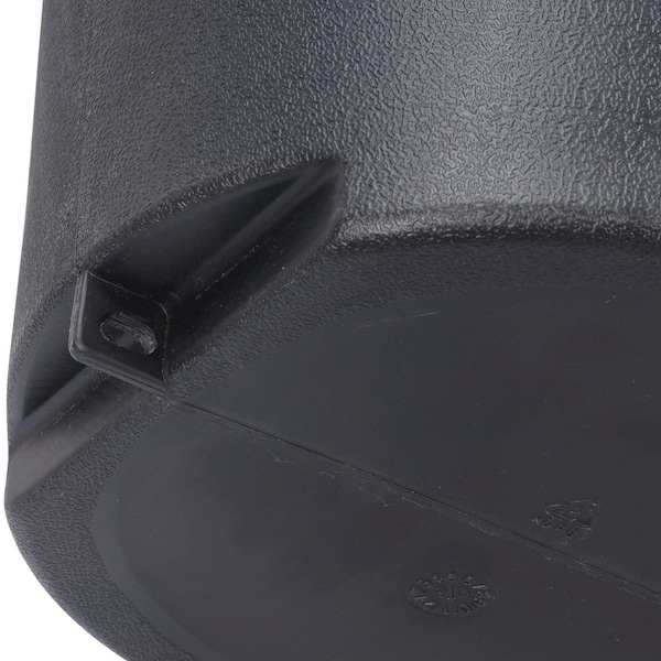Global Industrial Black Outdoor Ashtray, 5 Gallon - 245133BK