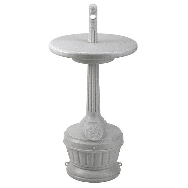 Commercial Zone Products Smoker's Outpost White Patio Table - 711606