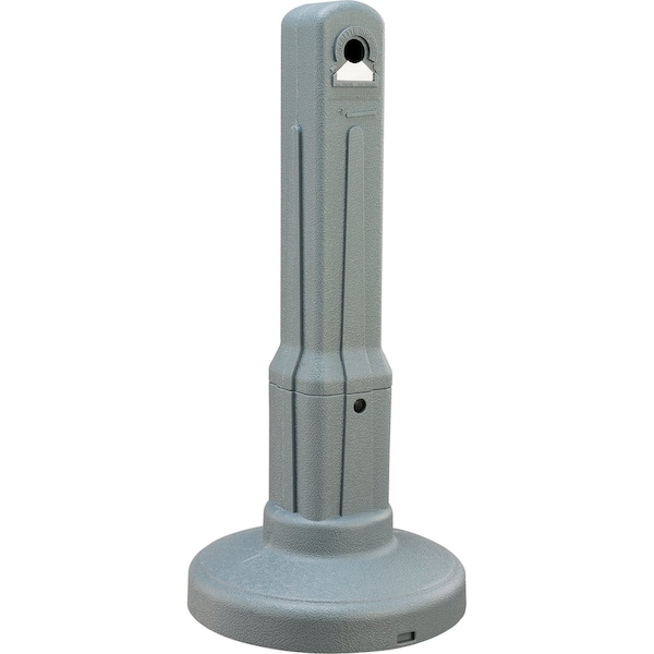 Global Industrial Gray Outdoor Ashtray, 1-1/2 Gallon - 261391GY