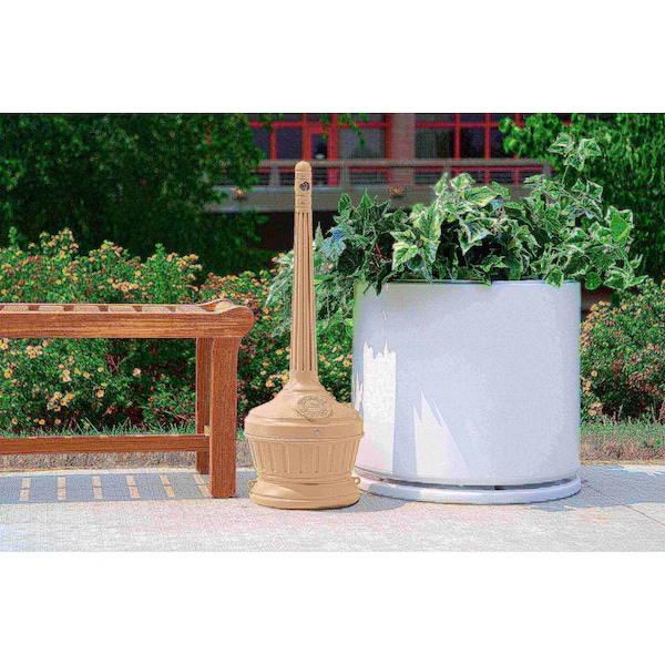 Commercial Zone Products Smoker's Outpost Beige Seated - 711402