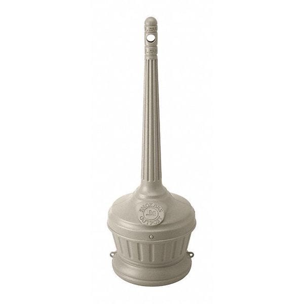 Commercial Zone Products Smoker's Outpost Beige Seated - 711402