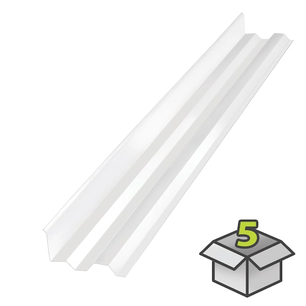 Suntuf GRECA 76 PC-S.RIDGE W.OPAL 50in, 5PK - 706961