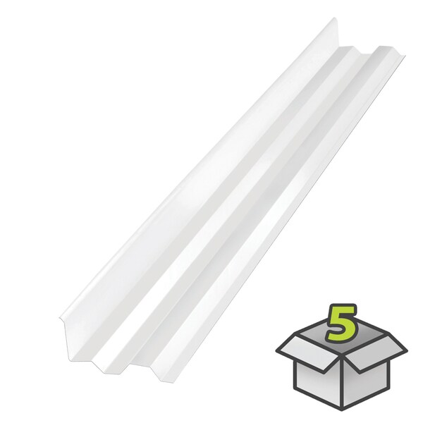 Suntuf GRECA 76 PC-S.RIDGE W.OPAL 50in, 5PK - 706961