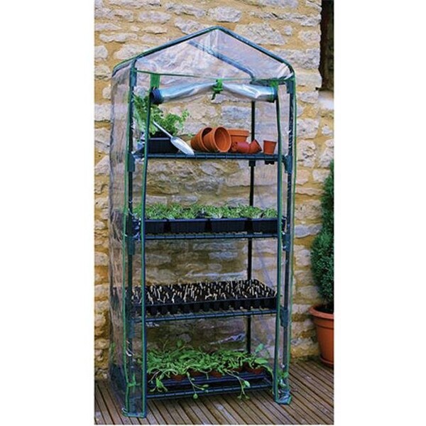 Classic Accessories 4-Tier Mini Greenhouse 19 x 27 x 63 - VE27784