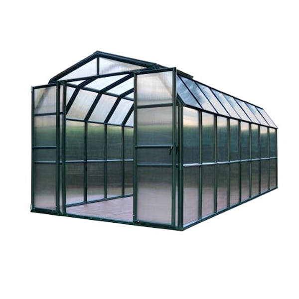 Rion Palram - Canopia Grand Gardener 2 Greenhouse - 8 X 16 Ft. - Clear - HG7216C