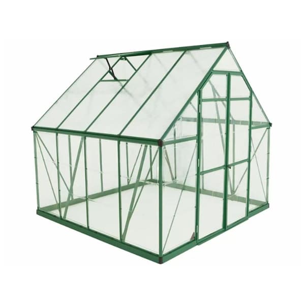 Invernadero 8 x 8 ft. Canopia Balance Greenhouse; Green - IN3128081