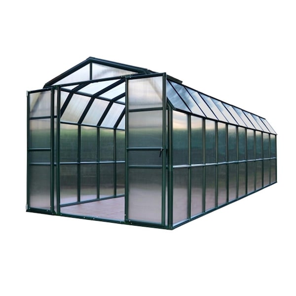 Rion Palram - Canopia Grand Gardener 2 Greenhouse - 8 X 20 Ft. - Clear - HG7220C