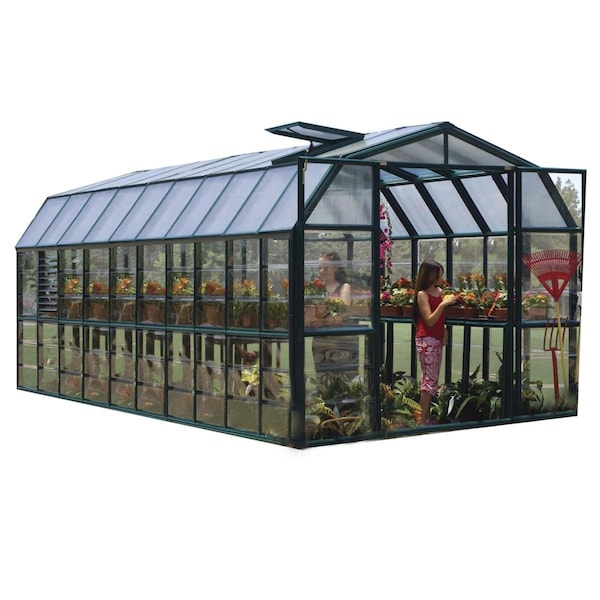 Rion Palram - Canopia  8 x 20 ft. Prestige 2 Greenhouse - Clear - HG7320C
