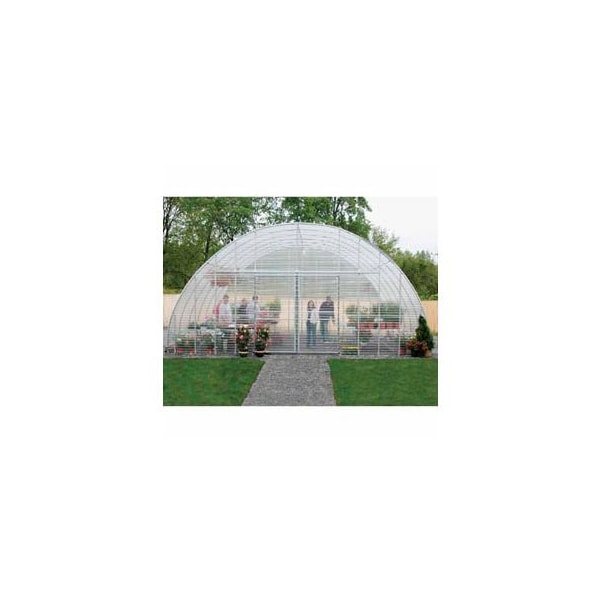 Clearspan Clear View Greenhouse Kit 20'W x 10'7"H x 20'L - Propane - 106185SP