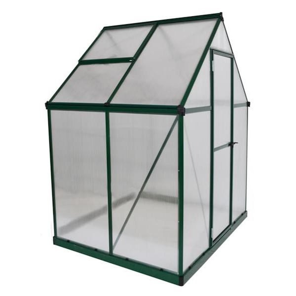 Palram Canopia Mythos Greenhouse - 6 X 4 Ft. - Forest Green - HG5005G