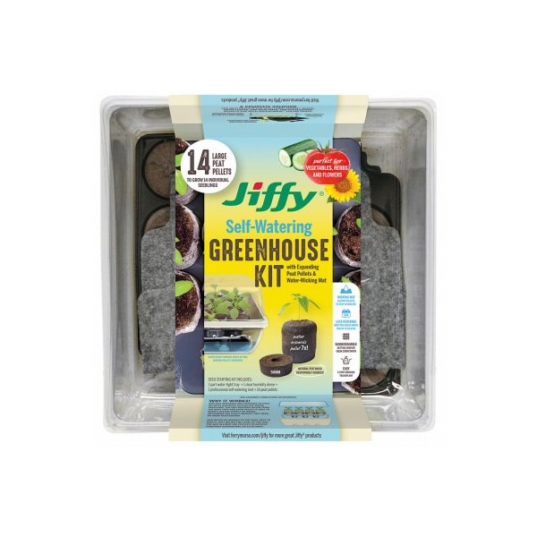 Green Garden Products 14CT SelfWTR Greenhouse - T14HG